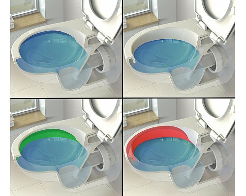 Комплект унитаза с инсталляцией Ideal Standard Prosys Eco Frame Eurovit W660101 с сиденьем Микролифт