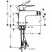 Смеситель для биде Hansgrohe Talis E 71720000