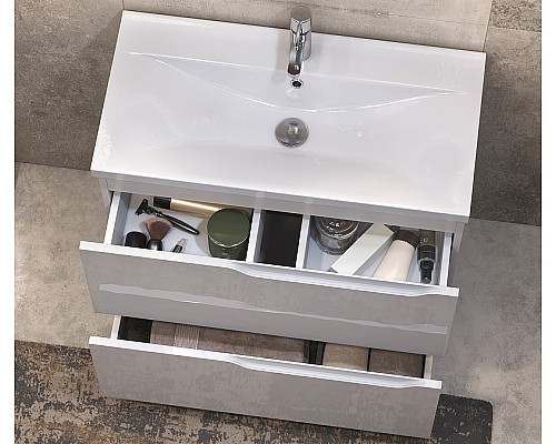 Тумба под раковину Vigo Neo 80 tn.NEO.9696.80.2Y Белая