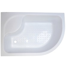 Акриловый поддон для душа Royal Bath ВК RB8120BK-L 120х80 Белый