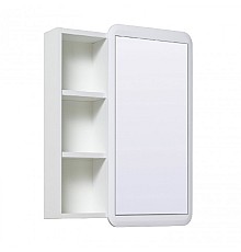 Зеркальный шкаф Runo Капри 55 УТ000003786 белый универсальный