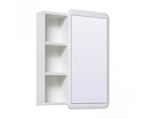 Зеркальный шкаф Runo Капри 55 УТ000003786 белый универсальный