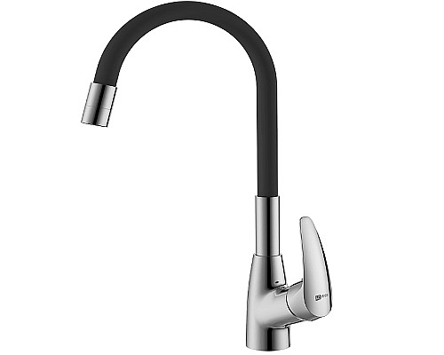 Смеситель для кухни Lemark Linara LM0415C-Black Хром Черный