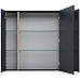 Зеркальный шкаф Aquanet Алвита New 100 277543 Антрацит