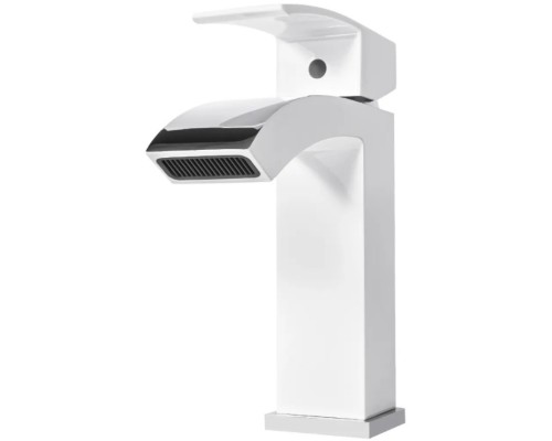 Смеситель для раковины Grocenberg GB2007 Белый хром