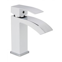 Смеситель для раковины Grocenberg GB2007 Белый хром