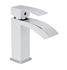 Смеситель для раковины Grocenberg GB2007 Белый хром