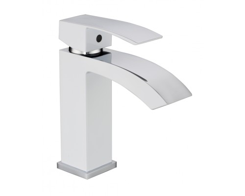 Смеситель для раковины Grocenberg GB2007 Белый хром