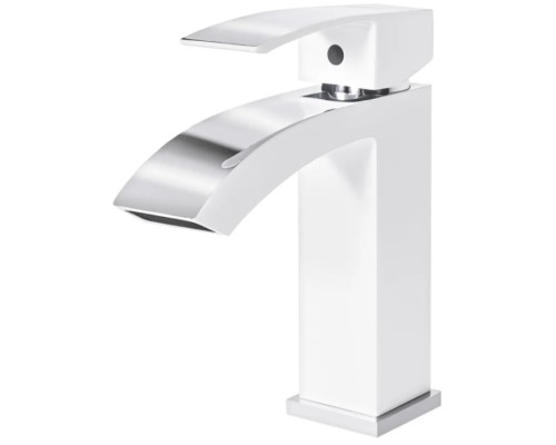 Смеситель для раковины Grocenberg GB2007 Белый хром