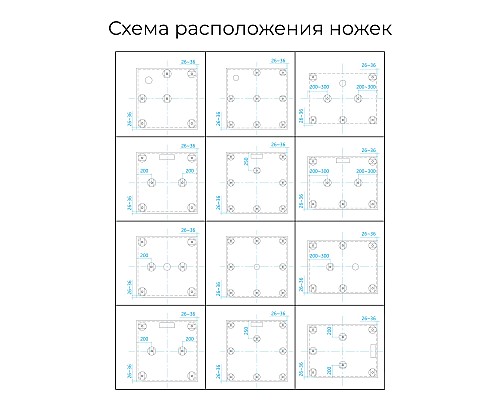 Душевой поддон из искусственного камня RGW Stone Tray ST-G 100х100 16152100-02 Графит