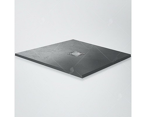 Душевой поддон из искусственного камня RGW Stone Tray ST-G 100х100 16152100-02 Графит