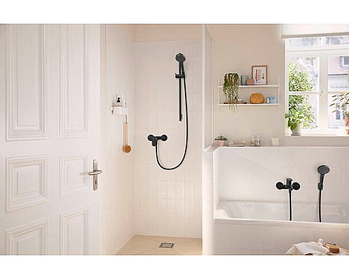 Смеситель для ванны Hansgrohe Rebris S 72440670 Черный матовый