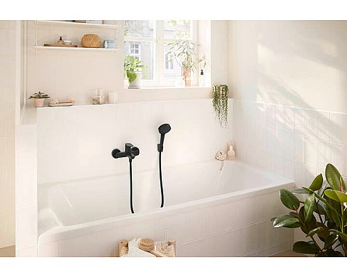 Смеситель для ванны Hansgrohe Rebris S 72440670 Черный матовый