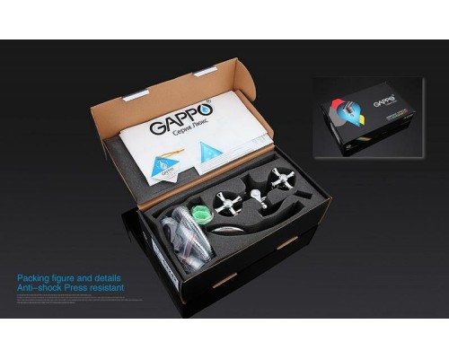 Смеситель для ванны Gappo G2242 универсальный Хром