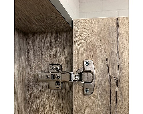 Зеркальный шкаф Comforty Вена 55 00-00009271 Дуб дымчатый