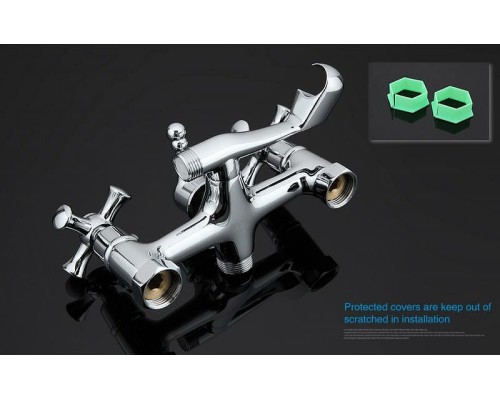 Смеситель для ванны Gappo G2242 универсальный Хром