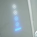 Душевая кабина Orans 150x100 L с баней профиль Белый задние стенки Белые