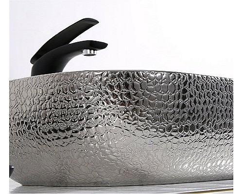 Раковина-чаша CeramaLux 46 D1333H009 Серебро