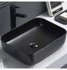 Раковина-чаша CeramaLux 50 Черная глянцевая