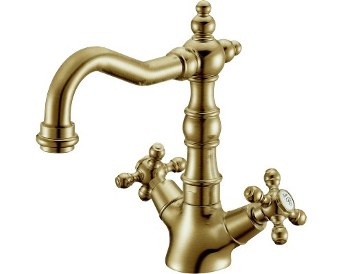 Смеситель для раковины Boheme Medici Presente 312-WSW Бронза