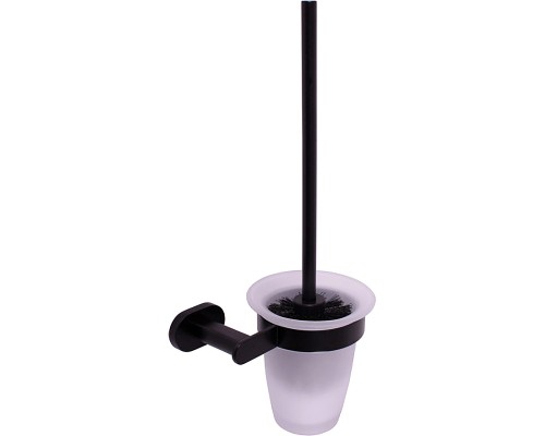 Ершик для унитаза Rav Slezak Yukon YUA0500CMAT Черный матовый