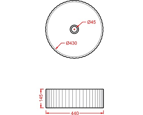 Раковина Artceram Millerighe 44 OSL010 01 00 Белая