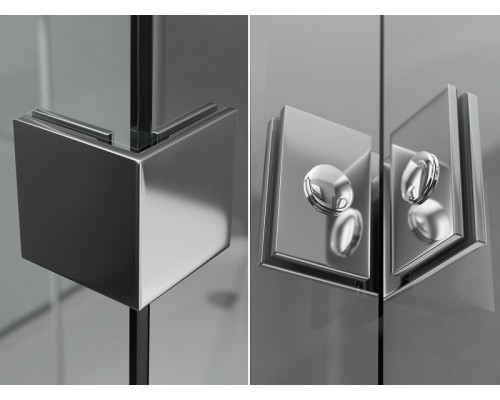 Душевая перегородка Ambassador Walk-in 100х200 15031106 профиль Хром стекло прозрачное