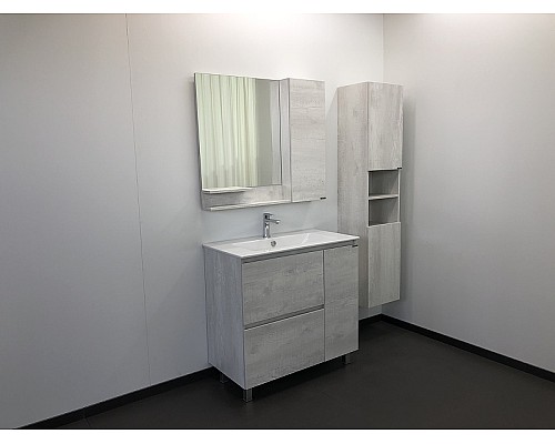 Зеркало со шкафом Comforty Верона 90 00004136714 Дуб белый