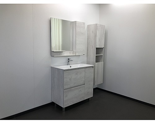 Зеркало со шкафом Comforty Верона 90 00004136714 Дуб белый