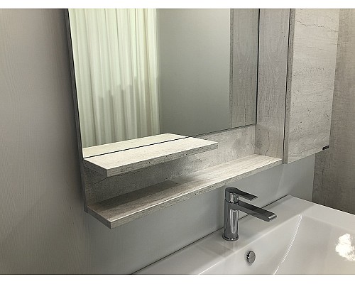 Зеркало со шкафом Comforty Верона 90 00004136714 Дуб белый