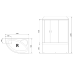 Душевой бокс Royal Bath ALP 150x100 RB150ALP-T-R с гидромассажем