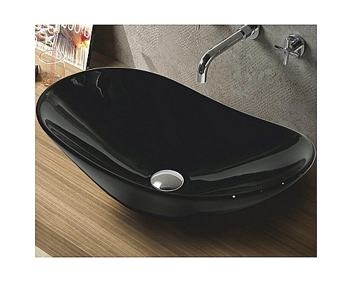 Раковина-чаша CeramaLux 60 7811АВ Черная глянцевая