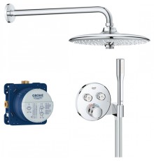 Душевая система Grohe SmartControl с термостатом Хром
