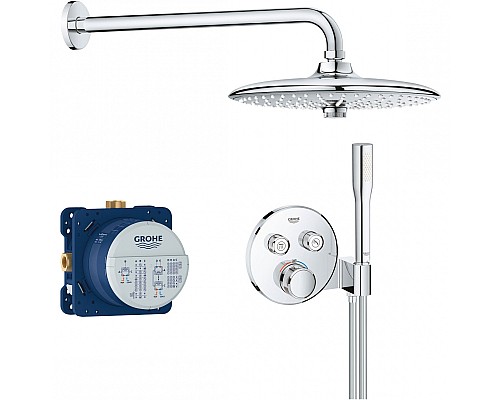 Душевая система Grohe SmartControl 34744000 с термостатом Хром