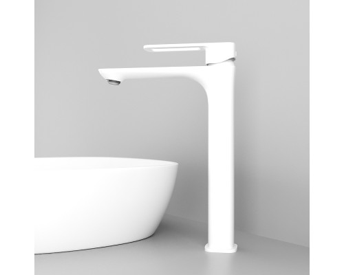 Смеситель для раковины Iddis Slide SLIWT01i01 Белый матовый