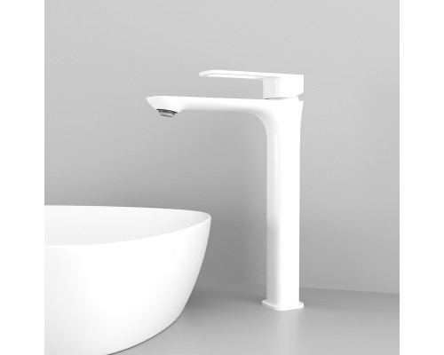 Смеситель для раковины Iddis Slide SLIWT01i01 Белый матовый