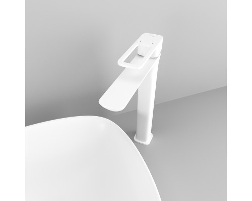 Смеситель для раковины Iddis Slide SLIWT01i01 Белый матовый