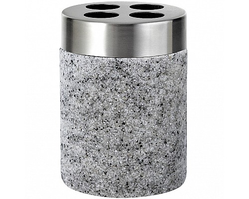 Стакан для зубных щеток Ridder Stone 22010207 Серый