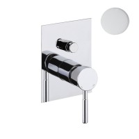 Смеситель для душа встраиваемый Webert Rimini RI860101740 белый