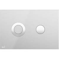 Кнопка смыва AlcaPlast Flat TURN хром