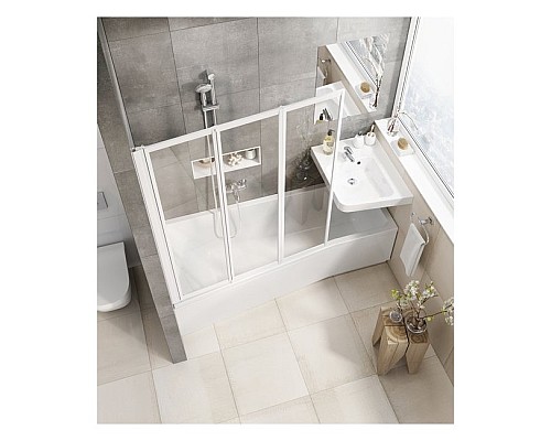 Акриловая ванна Ravak BE HAPPY II C991000000 150х75 Р белая