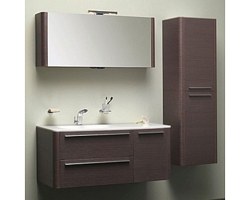 Зеркальный шкаф AM.PM Awe 115 с подсветкой Венге