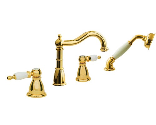 Смеситель врезной Boheme Oro, Золото