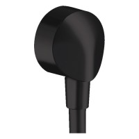 Шланговое подключение Hansgrohe FixFit E черный матовый
