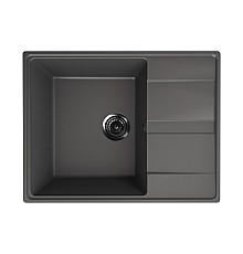 Кухонная мойка Ulgran Quartz Prima 650-09 мокрый асфальт