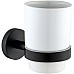 Стакан для зубных щеток Allen Brau Priority 6.31002-31 Белый Черный матовый