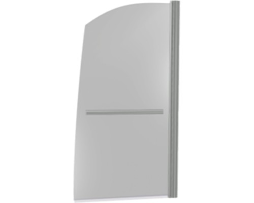 Шторка на ванну Good Door R-HT-80-C-CH 80 профиль Хром стекло прозрачное