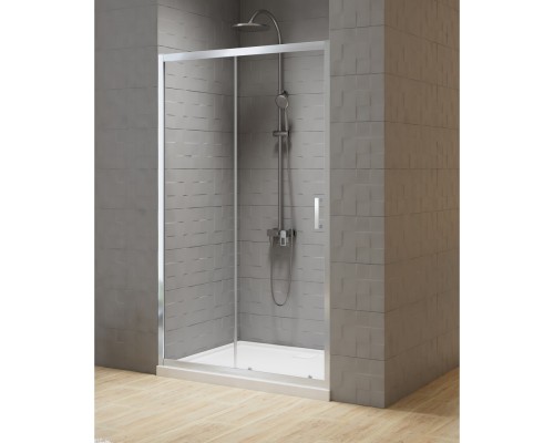 Душевая дверь NEW TRENDY NEW VARIA 100x190 (хром)