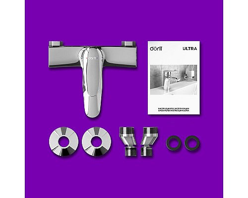 Смеситель для ванны Dorff Ultra D5010000 Хром Смеситель для ванны Dorff Ultra D5010000 Хром