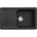 Кухонная мойка Ulgran Classic U-506-344 Ультра-черная